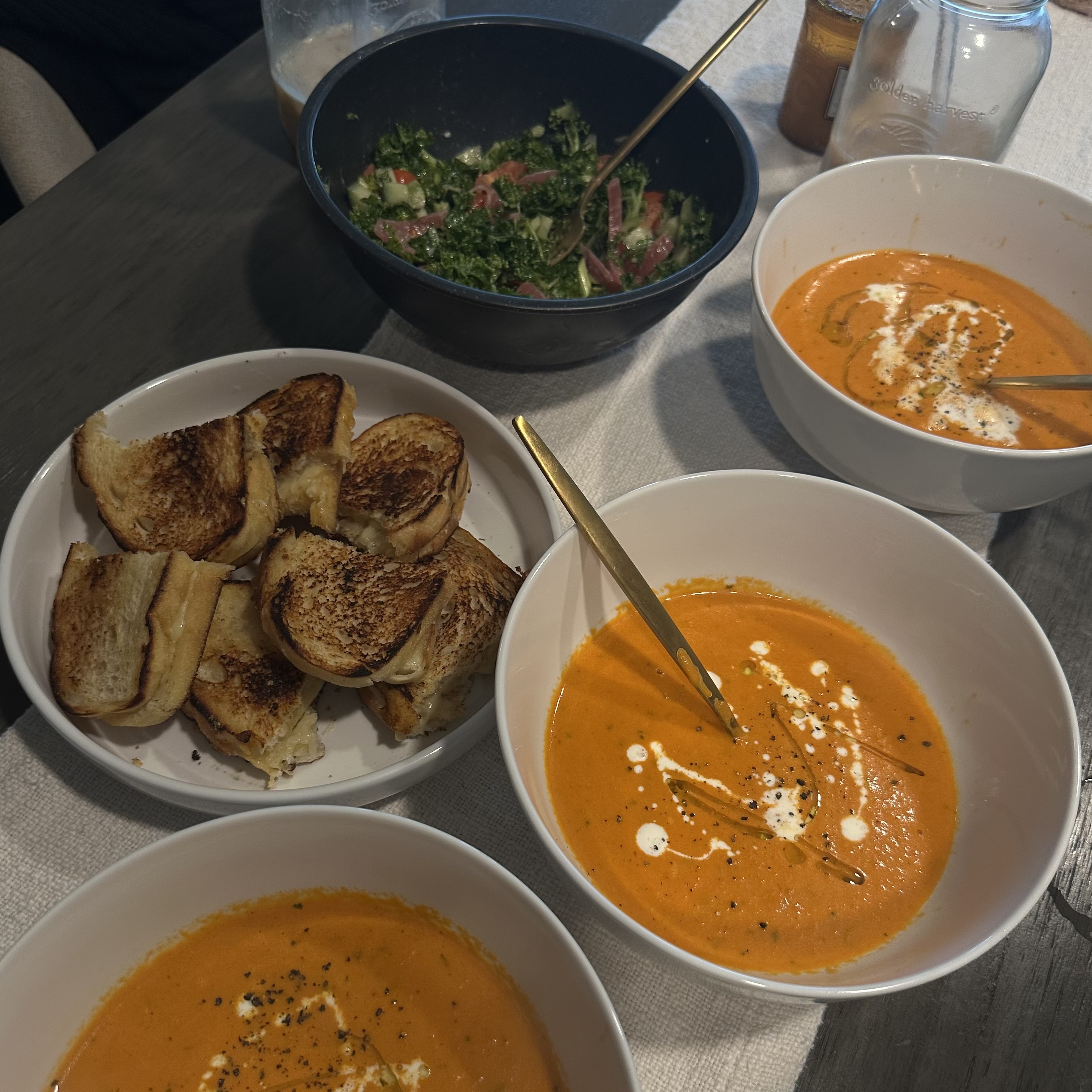 Tomato Soup, Grilled Cheese