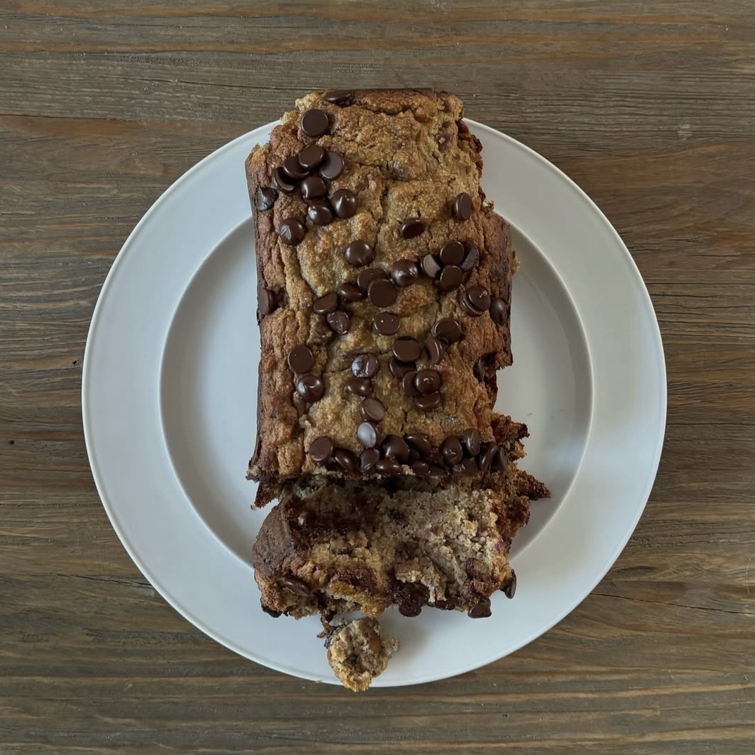 Banana Bread with Chocolate Chips
